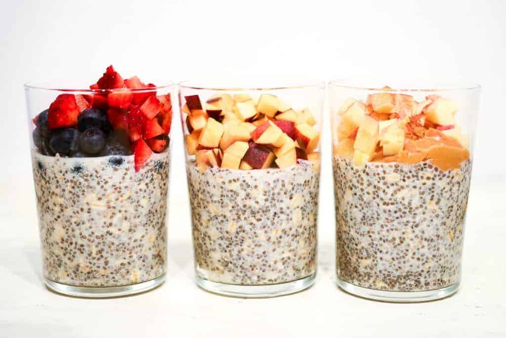 Overnight Oats 5 Ways - Foodology Geek