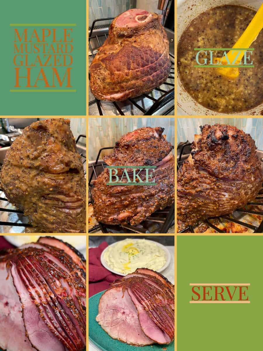 Maple Mustard Glazed Spiral Ham – Duke's Mayo