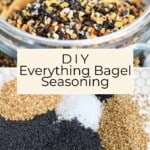 DIY Everything Bagel Seasoning Pinterest Pin