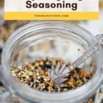 How to Make Everything Bagel Seasoning Pinterest Pin