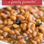 The Best Baked Beans Pinterest Pin