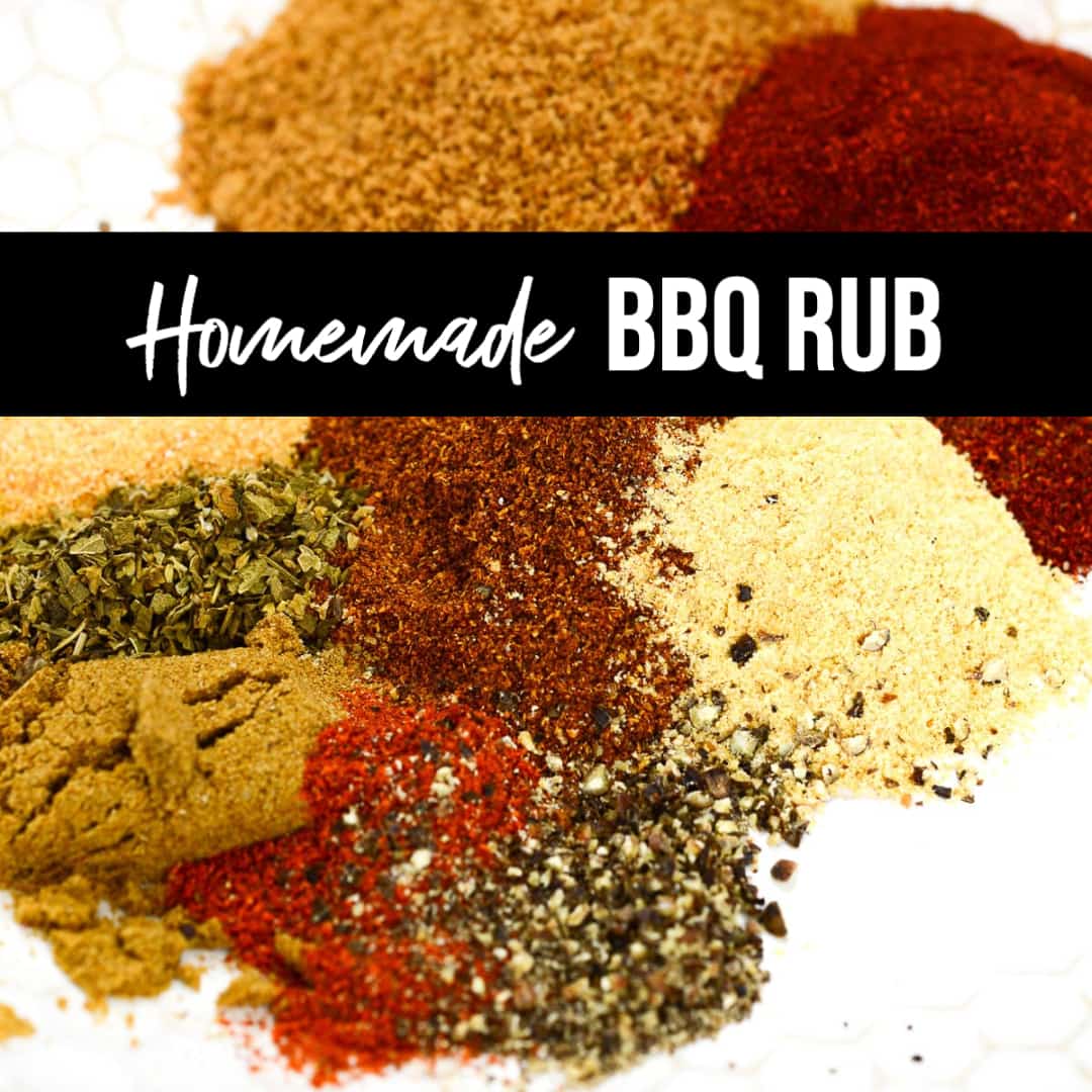 homemade bbq rub featured image | foodology geek