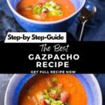 The Best Gazpacho Soup Pinterest Pin