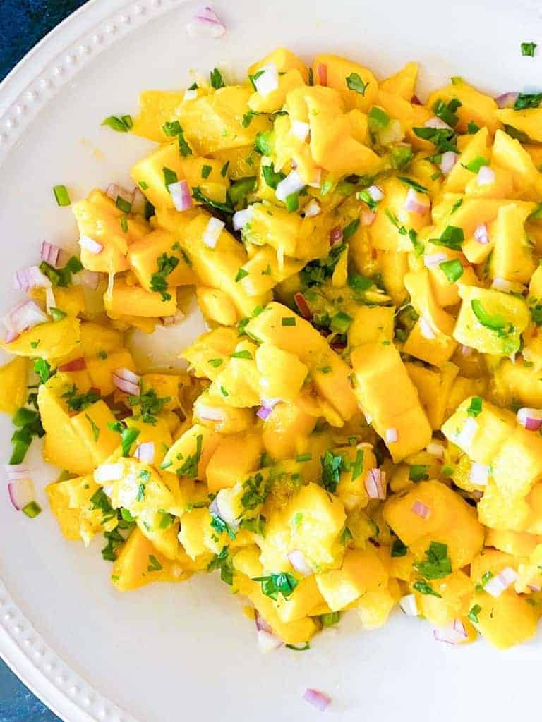 The Best Mango Salsa Recipe — Sweet and Spicy | Foodology Geek