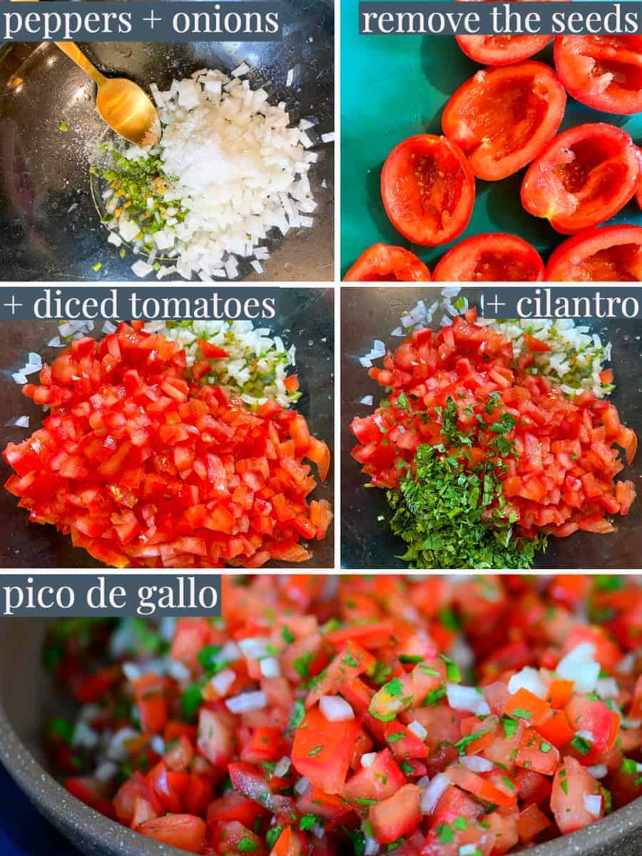 step by step photos for pico de gallo