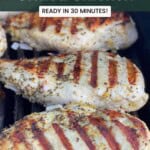 The Best Grilled Chicken Pinterest Pin
