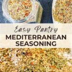 Easy Pantry Mediterranean Pinterest Pin