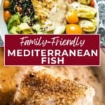 Family Friendly Med Fish pinterest pin