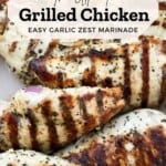 The Ultimate Grilled Chicken Pinterest Pin
