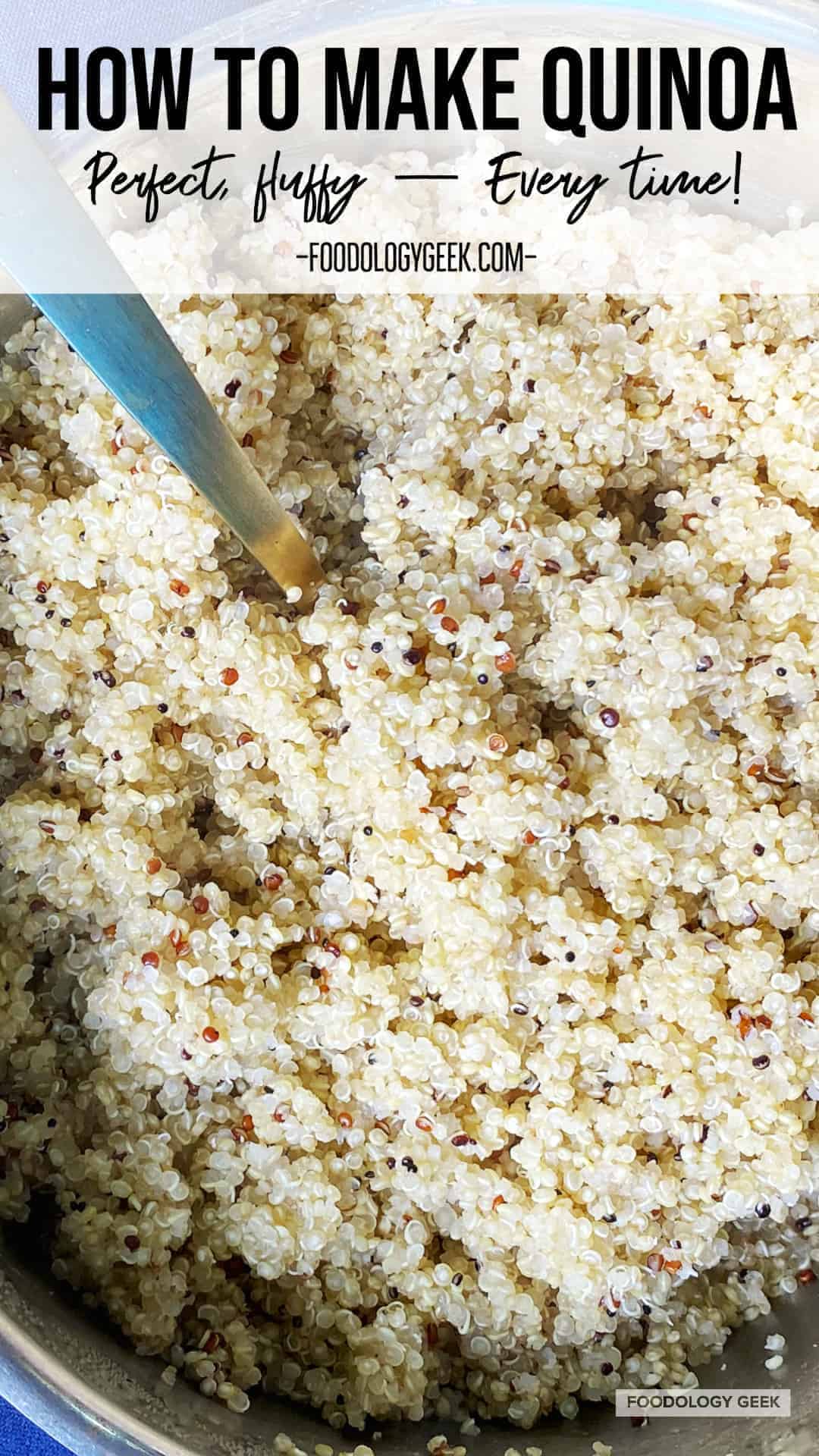 quinoa recipe pinterest image