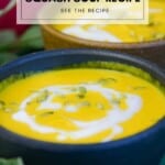 Easy Creamy Butternut Squash Soup Recipe Pinterest Pin
