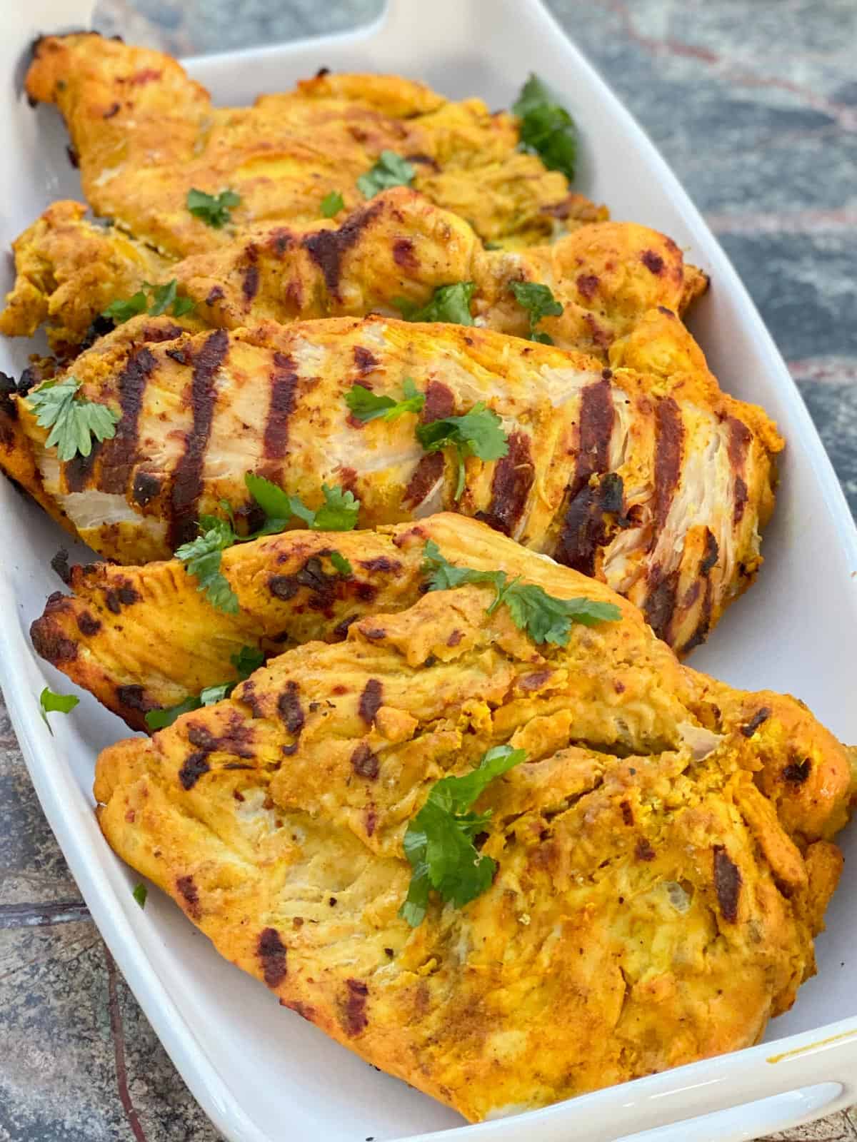 Grilled curry on sale chicken