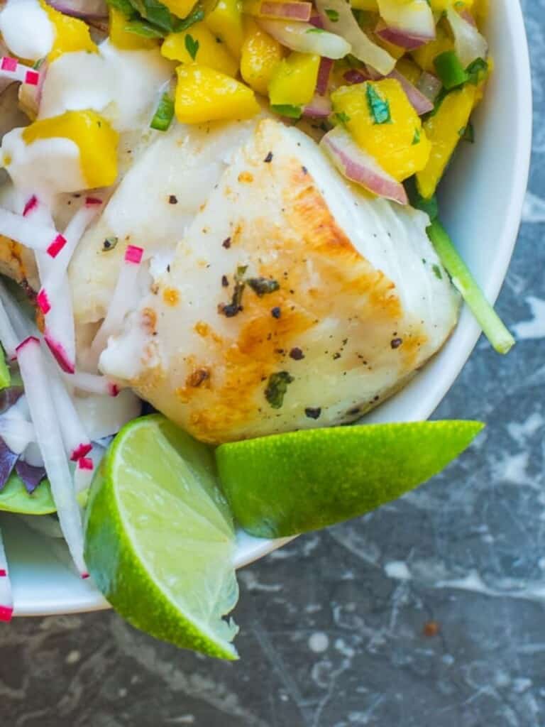 seafood marinated in tequila lime marinade