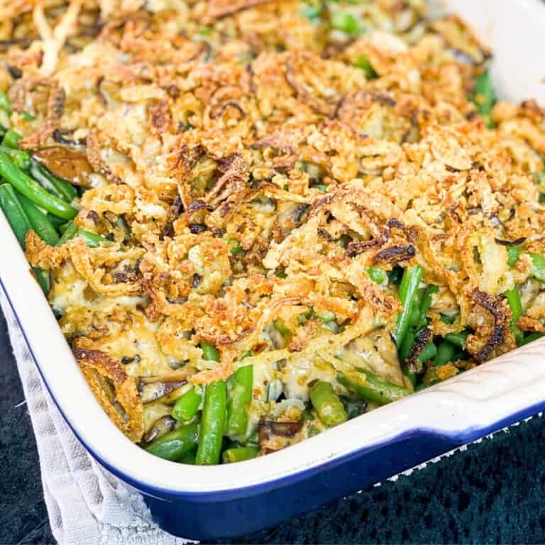 Creamy Green Bean Casserole From Scratch