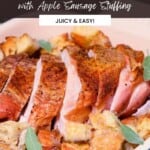 Oven Roasted Turkey Breast Pinterest Pin