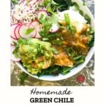 Homemade Green Chile Chicken Recipe Pinterest Pin