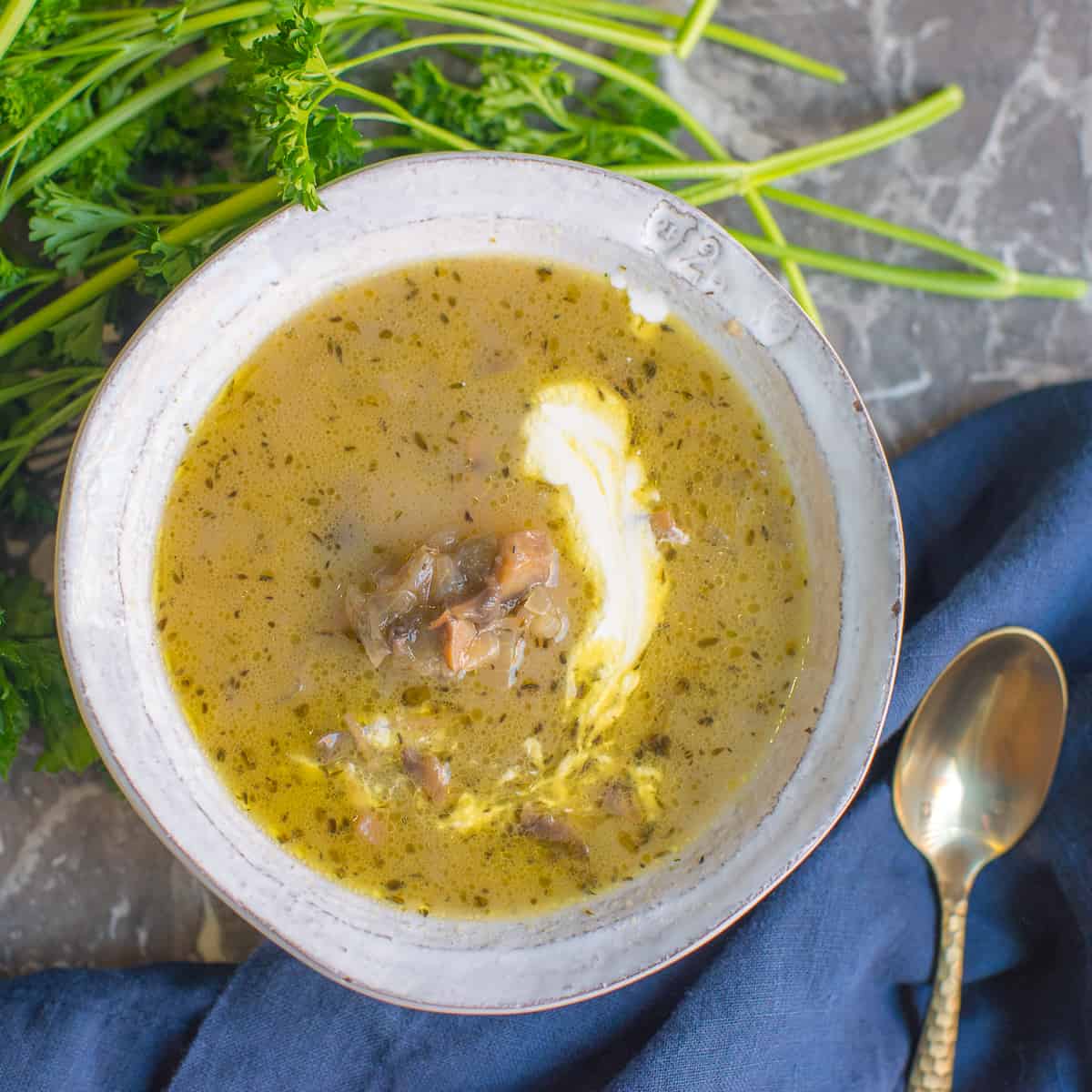 Paleo Cream of Mushroom Soup