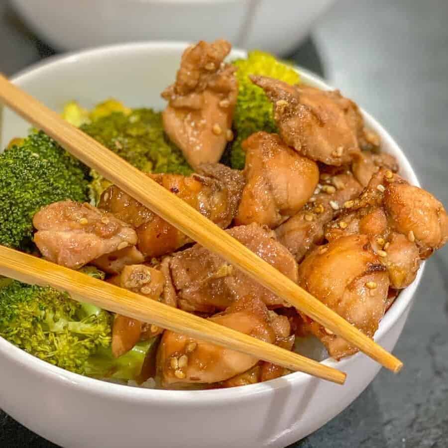 easy asian inspired chicken and broccoli recipe