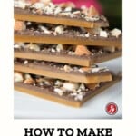 how to make butter toffee, pinterest