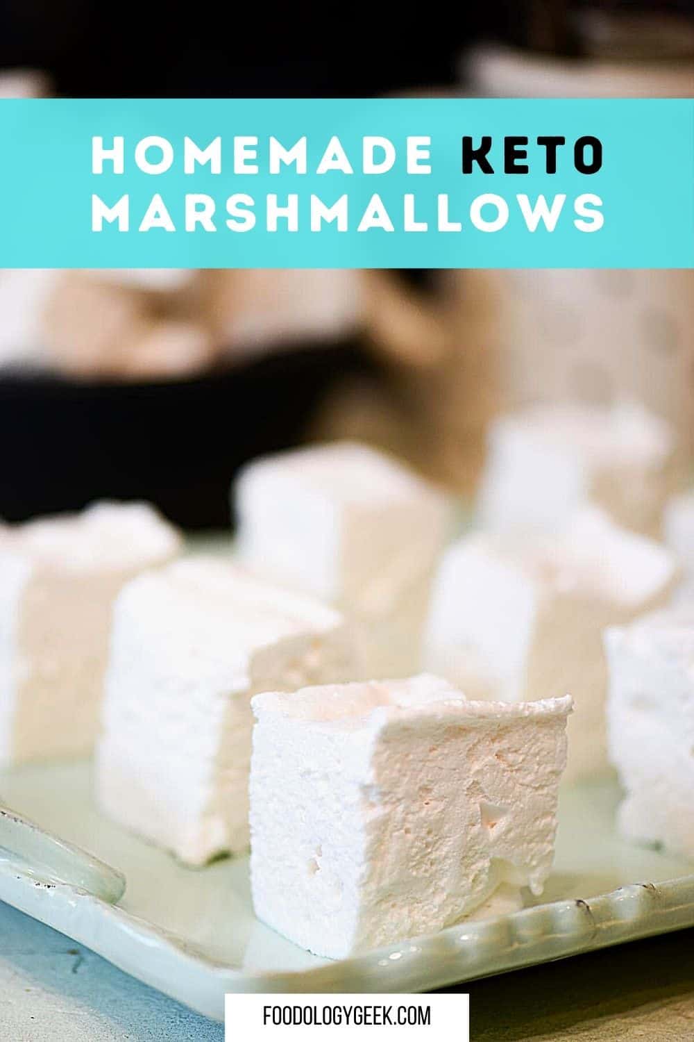 homemade fluffy keto marshmallows