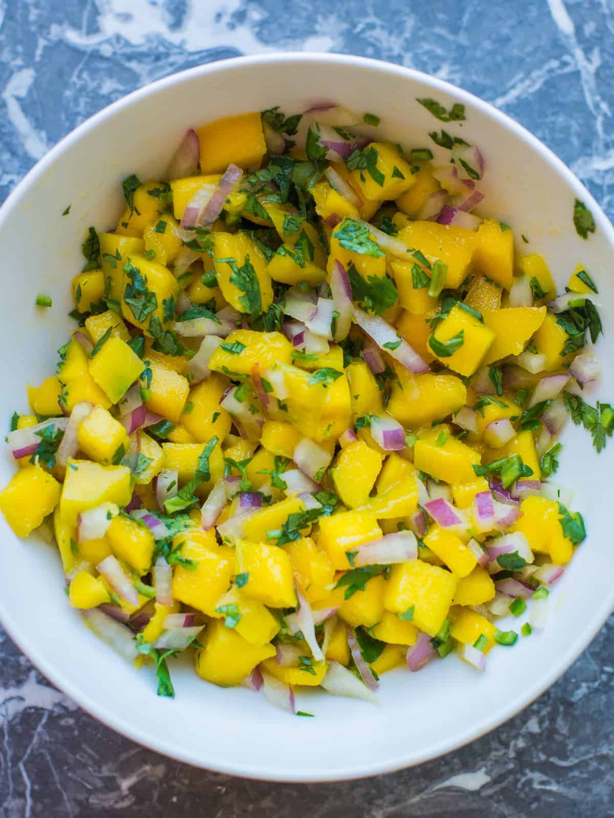 fresh mango salsa