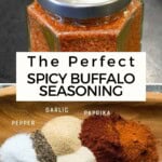 The Perfect Spicy Buffalo Seasoning Pinterest Pin