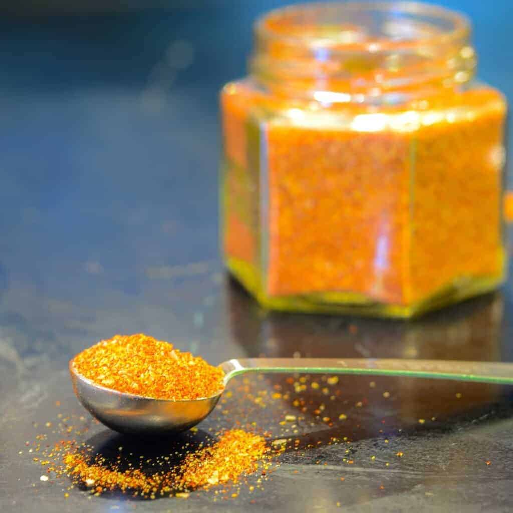 buffalo seasoning mix in a jar