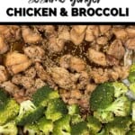 chicken and broccoli sheet pan