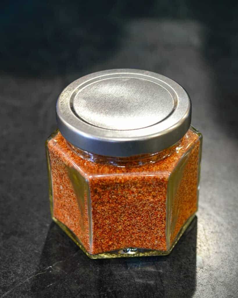 buffalo seasoning in an airtight container