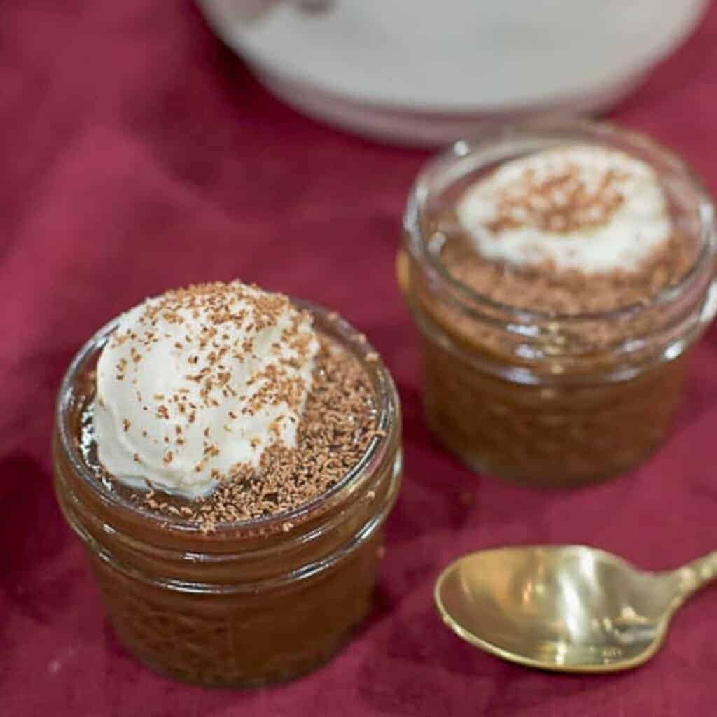 Easy Pots de Creme recipe