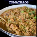 Healthy Chile Verde With Tomatillos Pinterest Pin