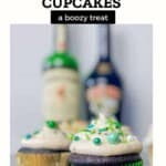 Homemade Irish Car Bomb Cupcakes Pinterest Pin