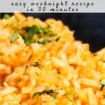 Restaurant Style Mexican Rice Pinterest Pin