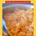 The Best Traditional Mexican Rice Pinterest Pin
