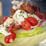 The Best Wedge Salad Pinterest Pin