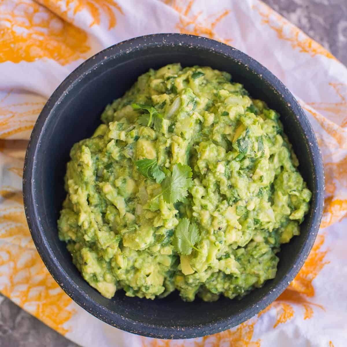 chunky guacamole recipe