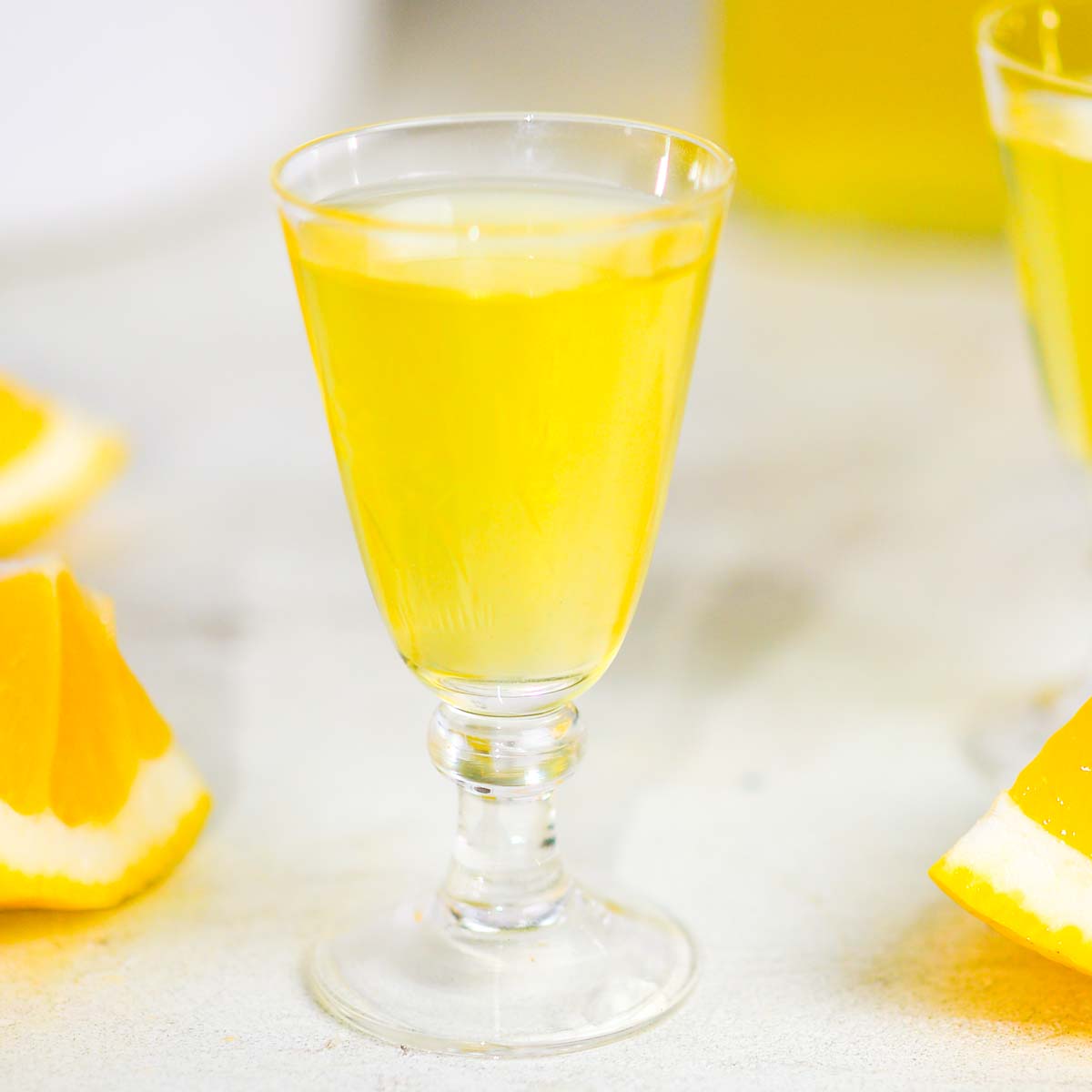 limoncello, made from scratch the old fashioned way