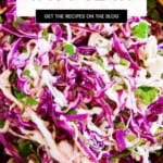 the best taco slaw, pinterest