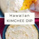 Hawaiian Kimchee Dip Pinterest Pin