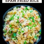 One Pan Spam Fried Rice Pinterest Pin