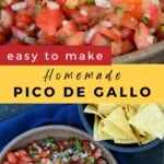 Step-By-Step Pico De Gallo Pinterest Pin