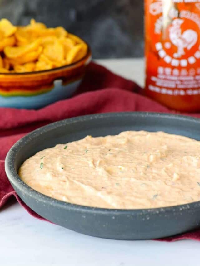hawaiian style kimchee dip served with fritos