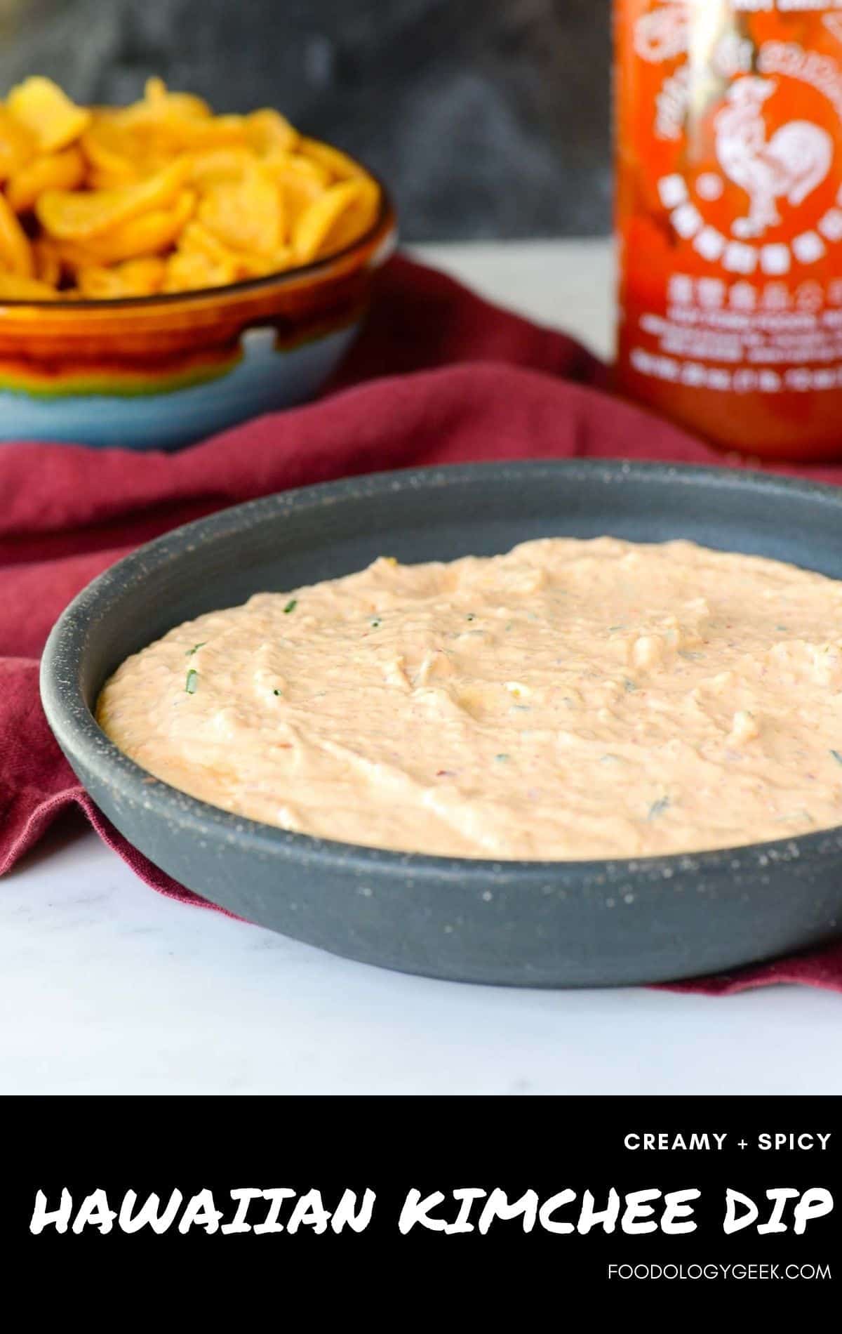 Kimchi Dip (aka Hawaiian Kimchee Dip) Foodology Geek