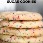 light and crispy sugar cookies, pinterest