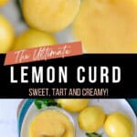 The Ultimate Perfect Lemon Curd Pinterest Pin
