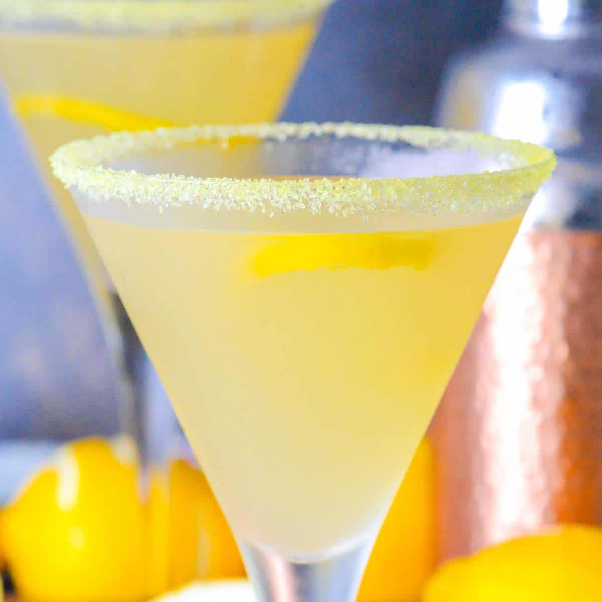 Lemon Drop Martini - Foodie And Wine