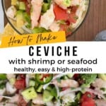 How to Make Ceviche Pinterest Pin