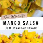 The Ultimate Mango Salsa Pinterest Pin