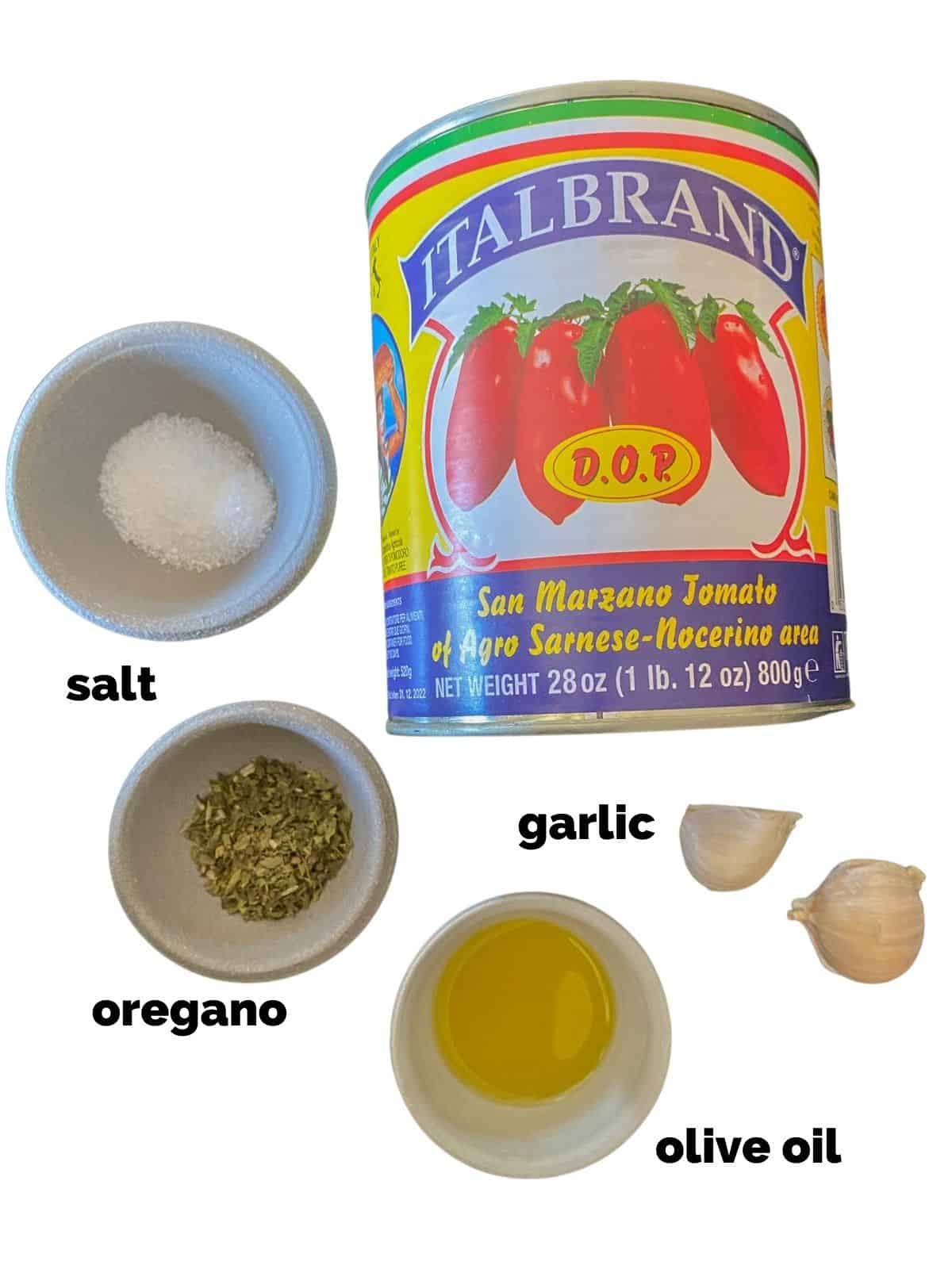 ingredients for pizza sauce
