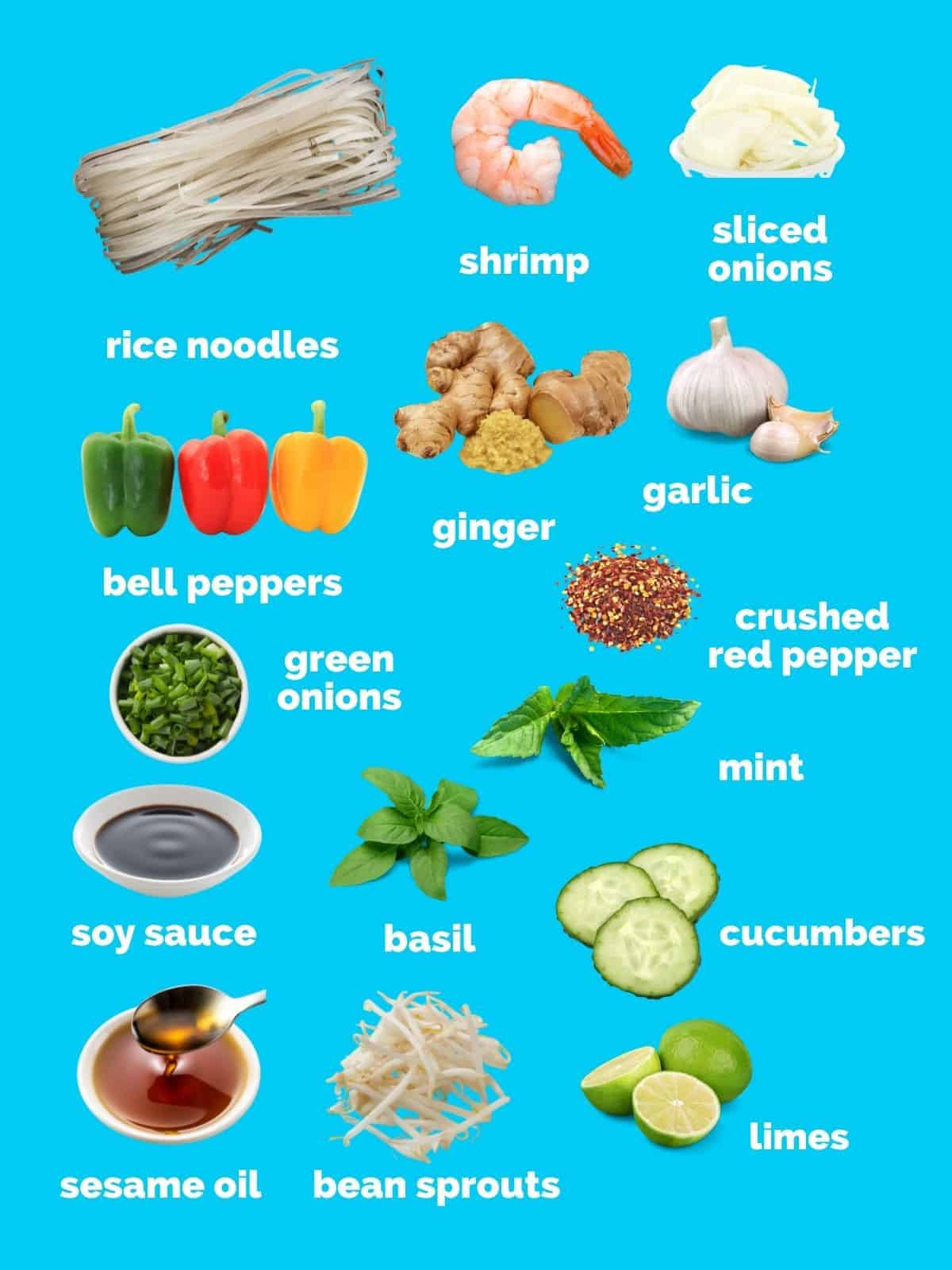 noodle bowl ingredients